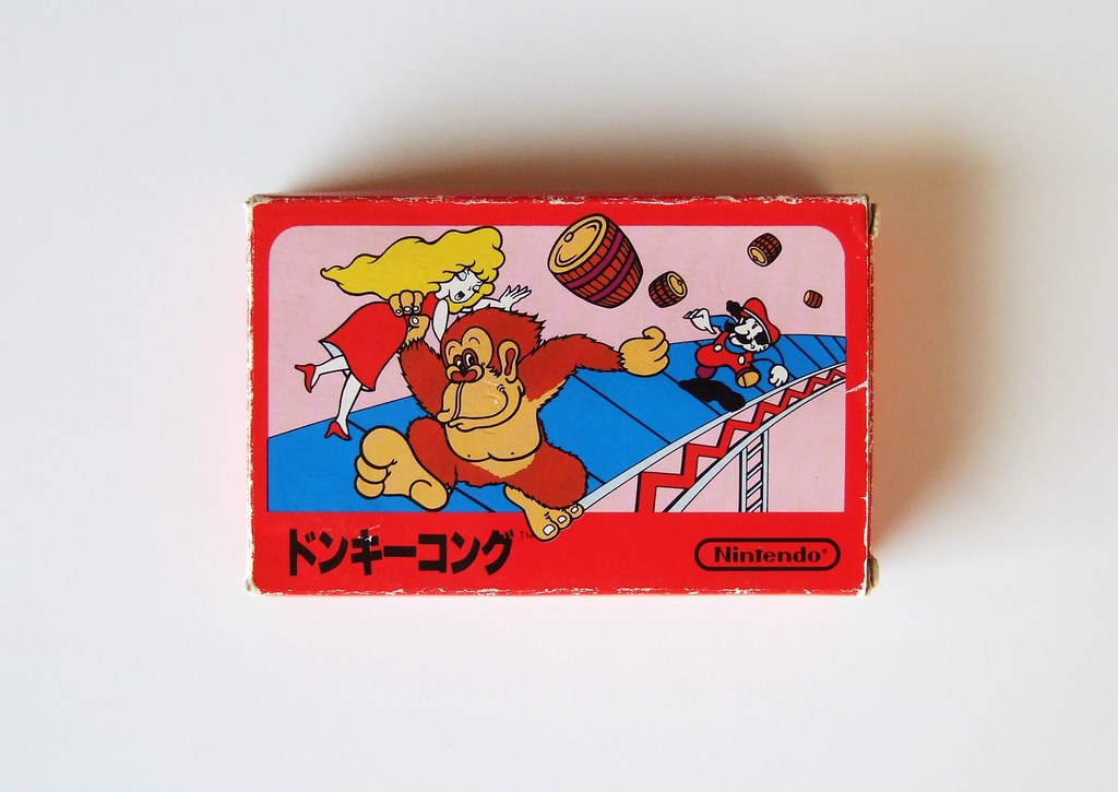 Famicom 'Donkey Kong' box | To read my pithy review of this … | Flickr